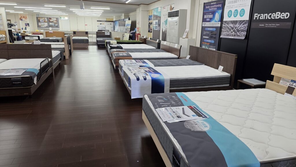 展示現品大放出！フランスベッドを買うなら今がチャンス！