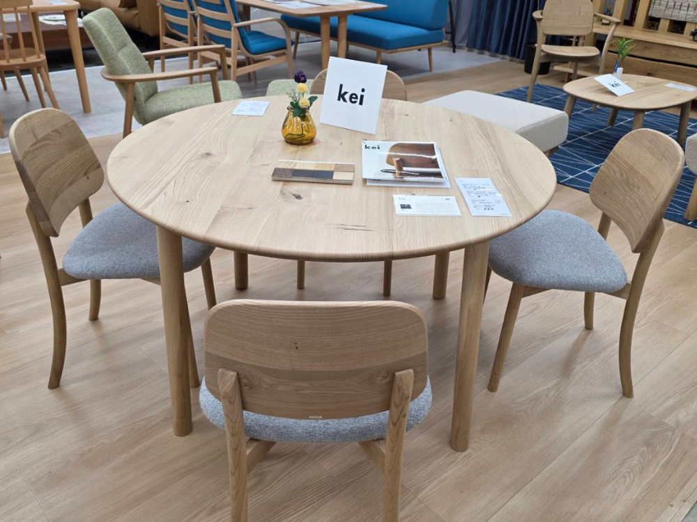飛騨産業家具 新作家具コレクション「kei」を体感してください!!